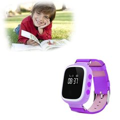 Дитячі Розумні Годинники Smart Baby Watch Q60 фіолетові 1688 фото
