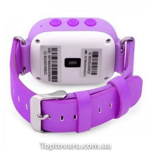 Дитячі Розумні Годинники Smart Baby Watch Q60 фіолетові 1688 фото