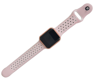 Смарт годинник Smart Watch F8 Рожевий ремінець 8607 фото
