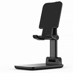 Подставка под телефон Folding Desktop Phone Stand 075 Черная 10319 фото