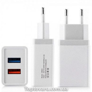 Адаптер Fast Charge 2 USB порту 5769 фото