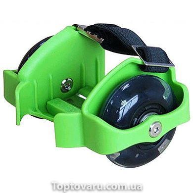Ролики на п'яту Flashing Roller Flash roller (зелені) 5189 фото