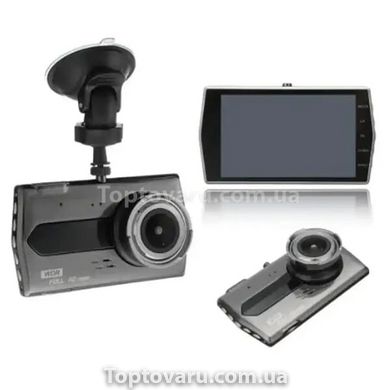 Відеореєстратор UKC SD450/z27 з додатковою камерою 1 шт. (Чорний) 10120 фото