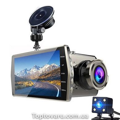 Видеорегистратор UKC SD450/z27 с доп.камерой 1 шт. (Черный) 10120 фото