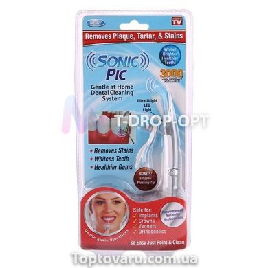 Електричний очищувач зубів Sonic Pic 6765 фото