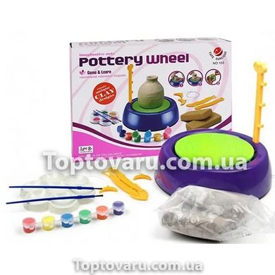 Гончарный круг - детский набор для творчества Pottery Wheel 4263 фото
