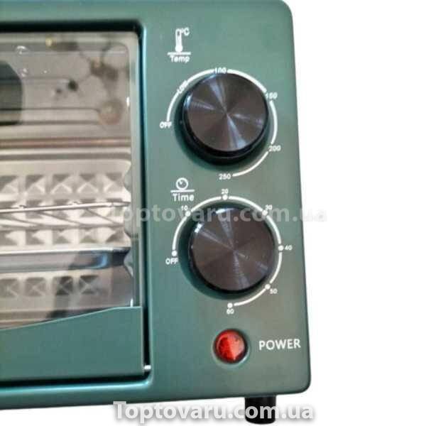 Мини-печь электрическая настольная RAF R5305 7л 800Вт Зеленая 13911 фото