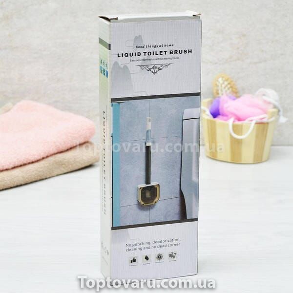 Силіконова щітка для унітазу Liquid Toilet Brush 11244 фото
