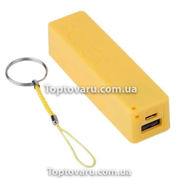 Універсальна батарея Power 2600 mAh Жовтий 8779 фото