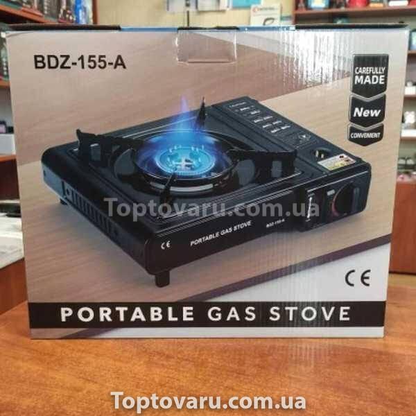 Пальник газовий туристичний Portable Gas Stove BDZ-155-А в коробці 12941 фото