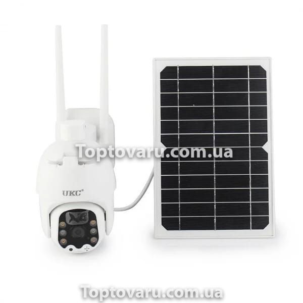 Камера відеоспостереження Q5 WiFi HD 2.0 mp на сонячній батареї 7236 фото