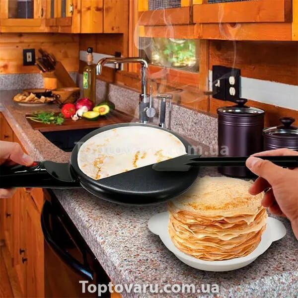 Електрична млинець занурювальна DSP CREPE MAKER KC3016 Чорна 9553 фото