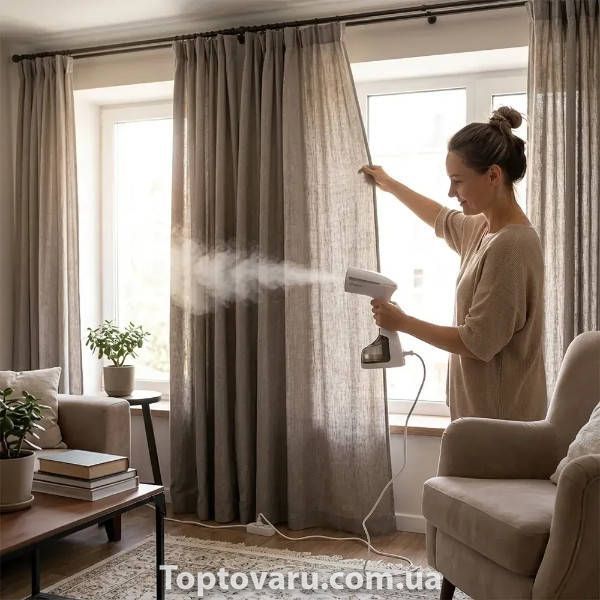 Отпариватель ручной вертикальный Domotec MS 5363 Белый 37075 фото