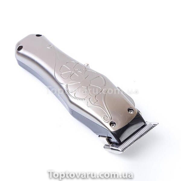 Машинка для стрижки волос со сменными насадками USB R.4027 RAF Серая 33598 фото