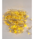 Гирлянда штора 120 LED Жёлтый 1.5m прозрачный провод + Подарок 3398 фото 4
