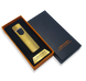 Спиральная сенсорная электрическая USB зажигалка Lighter Золото (ART-0190) NEW фото 1