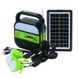 Портативна сонячна автономна система з ліхтарем та радіо + Powerbank Solar Light DT-9018 12008 фото 1