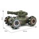 Танк стріляючий з керуванням жестами + пульт д/в Tracked Tank Pank Shooter Зелений 14356 фото 5
