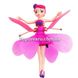 Летающая кукла фея Flying Fairy летит за рукой Розовая 1368 фото 3
