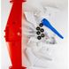 Конструктор Літак зі звуковими та світловими ефектами Play Smart Білий з червоним 14792 фото 3