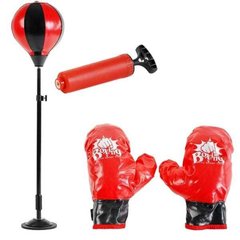 Набор боксерский с перчатками + насос 104см Boxing Power 12605 фото