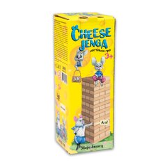 Настільна гра Strateg Дженга "Cheese Jenga" 48 брусків (30718) 30718-00002 фото