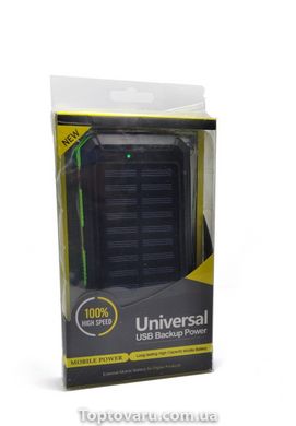 Universal USB Solar Power Bank 40000mAh з ліхтариком (на звороті) 559 фото