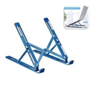 Регульована підставка для ноутбука Laptop Stand Блакитна 11478 фото