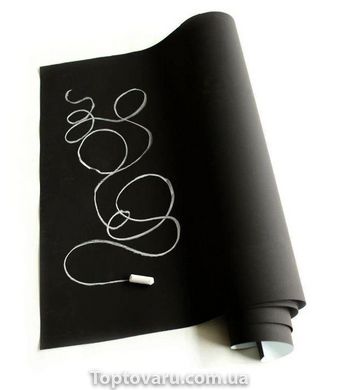 Дошка-стікер для малювання крейдою Black Board Sticker 4415 фото