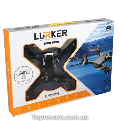 Квадрокоптер Lurker GD 885 HW Wifi (24) Чорний 3494 фото