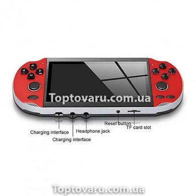 Игровая приставка - PSP X7 Красный 7337 фото