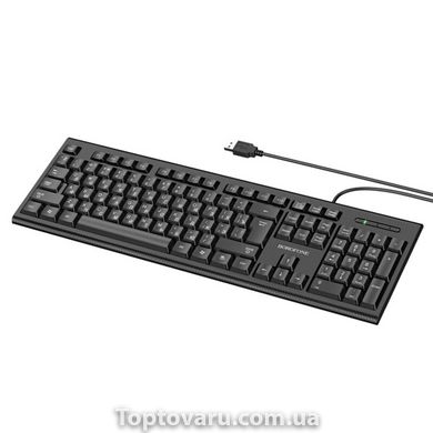 Миша + клавіатура BOROFONE BG6 Business keyboard and mouse set Black BG6B-00001 фото
