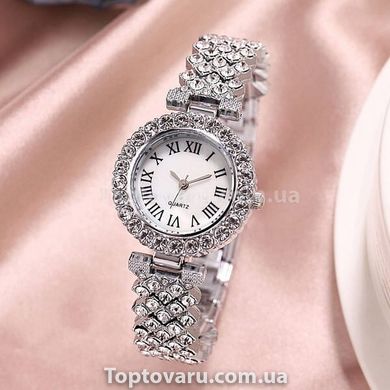 Годинник жіночий CL Queen Silver + браслет у подарунок 14836 фото