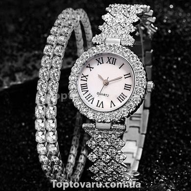 Часы женские CL Queen Silver + браслет в подарок 14836 фото