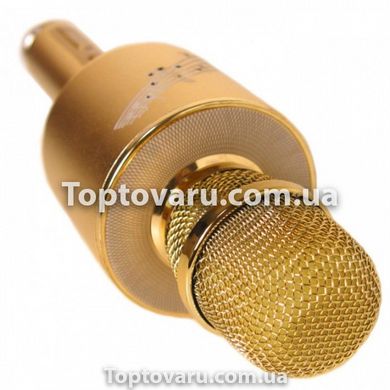 Караоке-микрофон DM Karaoke YS 66 Bluetooth Золотой 6074 фото