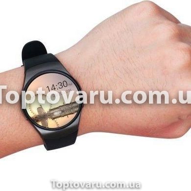 Розумні годинник Smart Watch Kingwear KW18 6951 Чорні 6284 фото