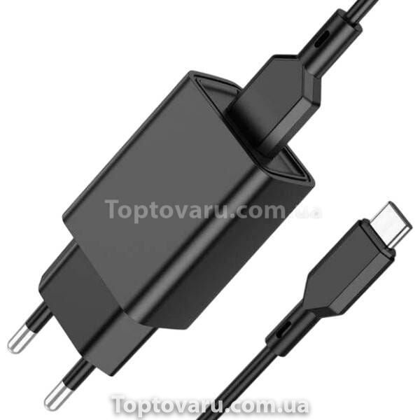 Зарядний пристрій Type-C BOROFONE BA-68A Чорний 27222 фото