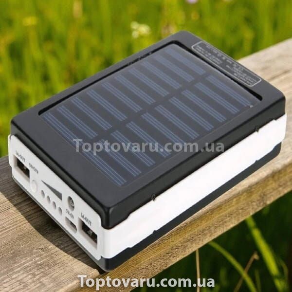 Power Bank із сонячною панеллю та підсвічуванням Solar 26851 фото