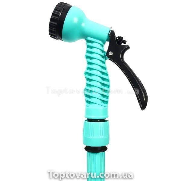 Шланг растягивающийся для полива 10м EXPANDABLE GARDEN HOSE Зеленый 26027 фото