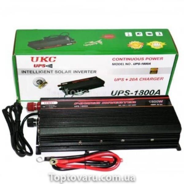 Преобразователь UKC UPS 1800W 12v UPS+CHARGE 21081 фото