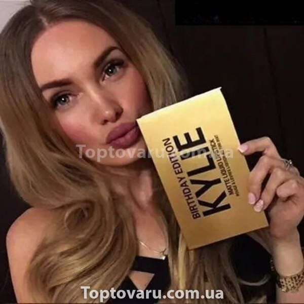 Набор жидких матовых помад 6шт Kylie Birthday Edition 19038 фото