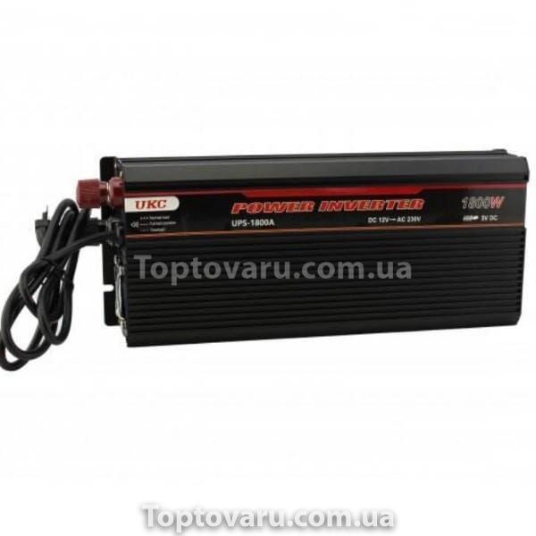 Преобразователь UKC UPS 1800W 12v UPS+CHARGE 21081 фото