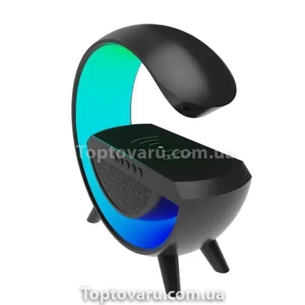 Нічник Smart Light з бездротовою зарядкою та колонкою Чорний 13009 фото