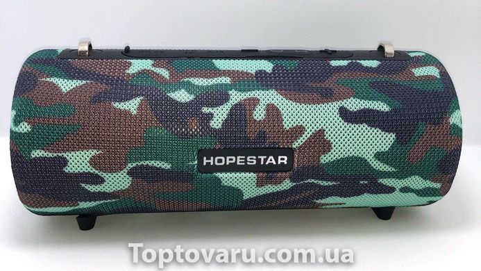 Портативная Bluetooth колонка Hopestar H39 с влагозащитой камуфляж 1178 фото