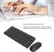 Комплект бездротова клавіатура та комп'ютерна миша wireless 902 Чорна 14099 фото 5