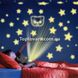 Дитяча плюшева іграшка Ведмідь нічник-проектор зоряного неба Star Belly Коричневий 7421 фото 3