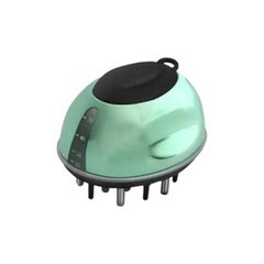 Вибромассажер антистресс для головы и тела с емкостью для масла Liquid Guide Comb Зеленый 17622 фото