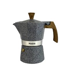 Гейзерная кофеварка MAGIO MG-1010 3порции 150 мл 14178 фото
