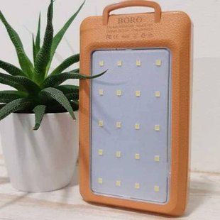 Power bank 50000mAh с солнечной панелью Viaking N2 Коричневый 12337 фото
