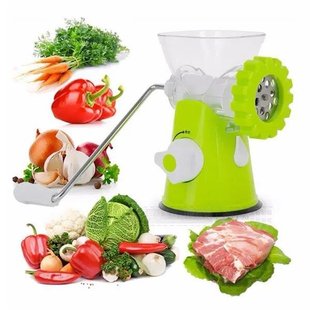 Мясорубка ручна Multi function mincer Зелена 2180 фото